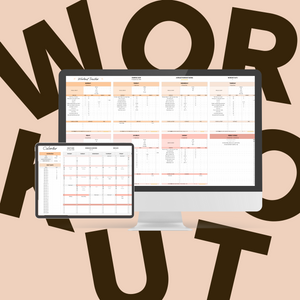 Workout Planner Spreadsheet (Google Sheets)