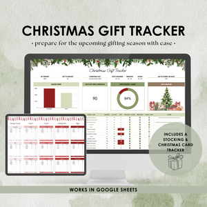 Christmas Gift Tracker (Google Sheets)