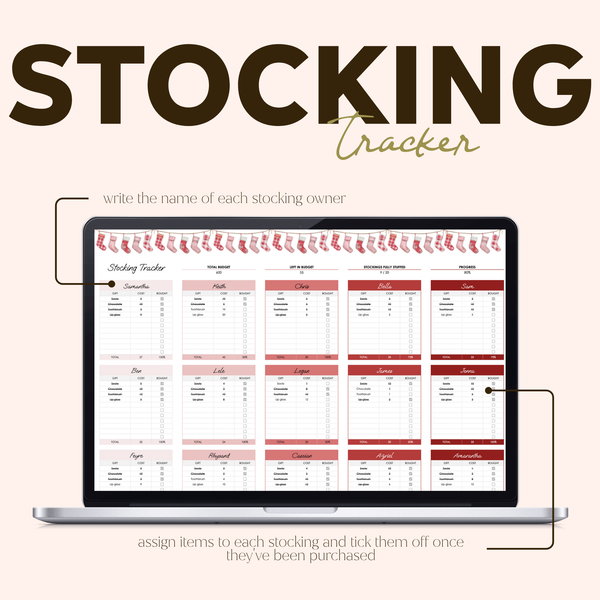 Christmas Gift Tracker