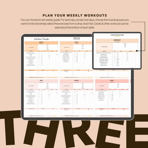 Workout Planner Spreadsheet (Google Sheets)