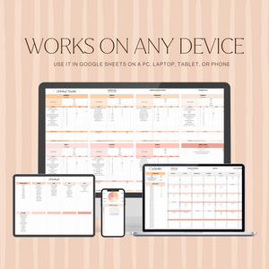 Workout Planner Spreadsheet (Google Sheets)