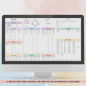 50/30/20 Ultimate Budget Spreadsheet (Google Sheets)