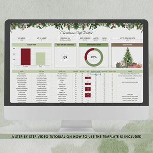 Christmas Gift Tracker (Google Sheets)